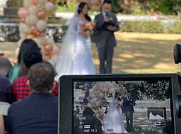 live video production brisbane wedding 